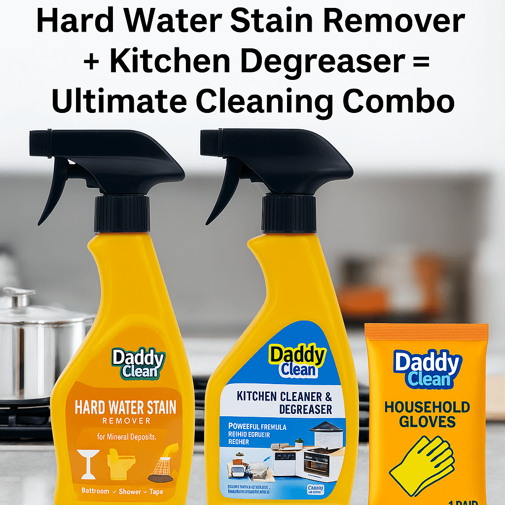 Daddyclean kitchen degreaser Combo