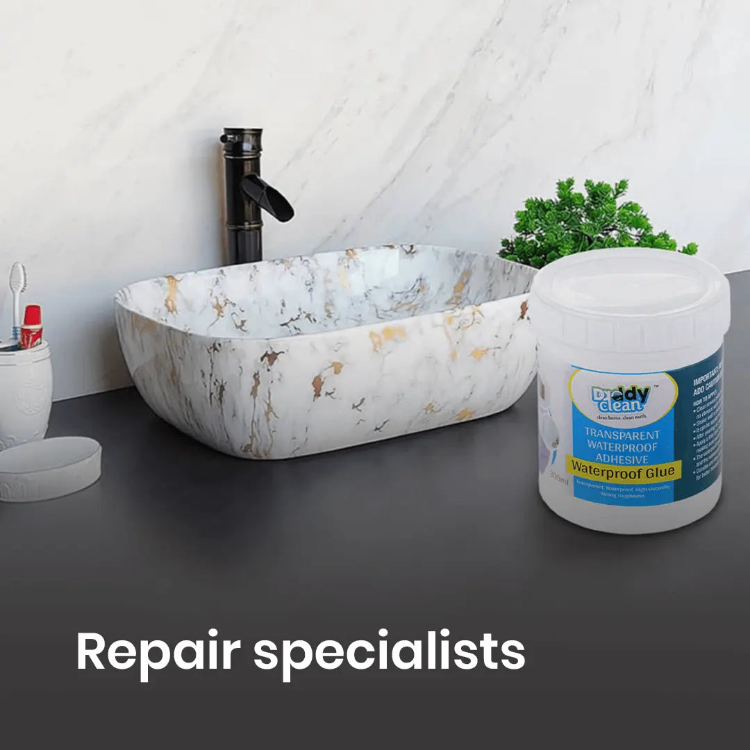 Home Repair Essentials Collection – Drain Opener, Glue & Leak Tape