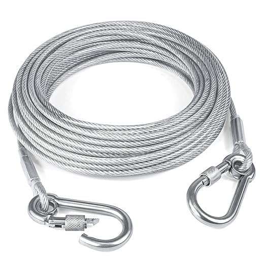 Heavy Duty Clothes Drying Rope, 5 Meter with Hooks DaddyClean