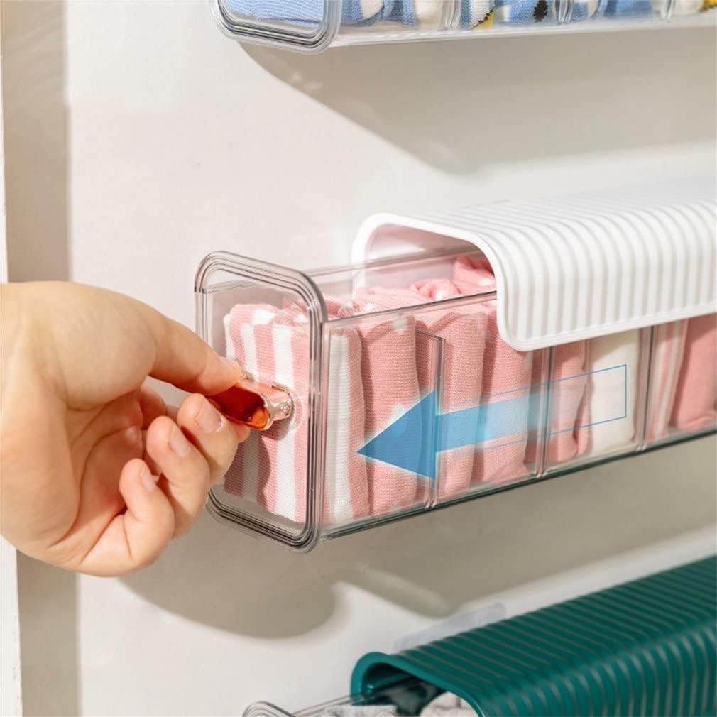 Wall Mounted  Organizer Box with 6 Switchable Compartments DaddyClean
