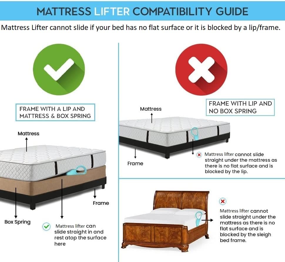 Mattress Lifter and Bedsheet Tucker Tool DaddyClean