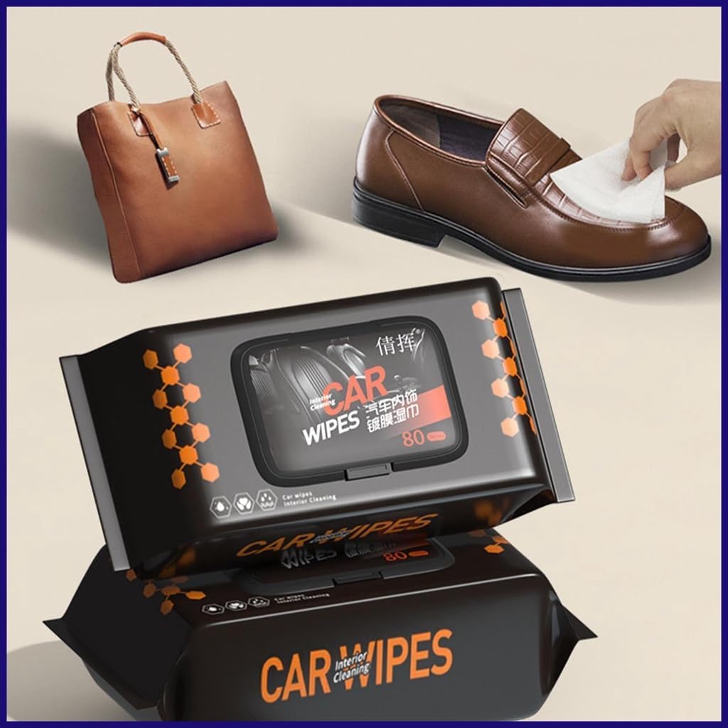 Interior Cleaning Wet Wipes for Glass, Leather, Dashboard DaddyClean