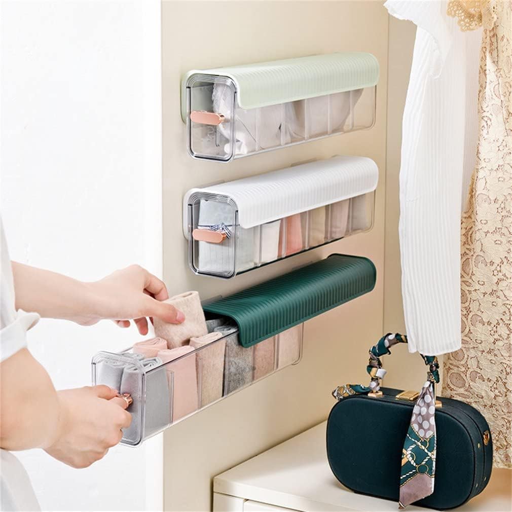 Wall Mounted  Organizer Box with 6 Switchable Compartments DaddyClean
