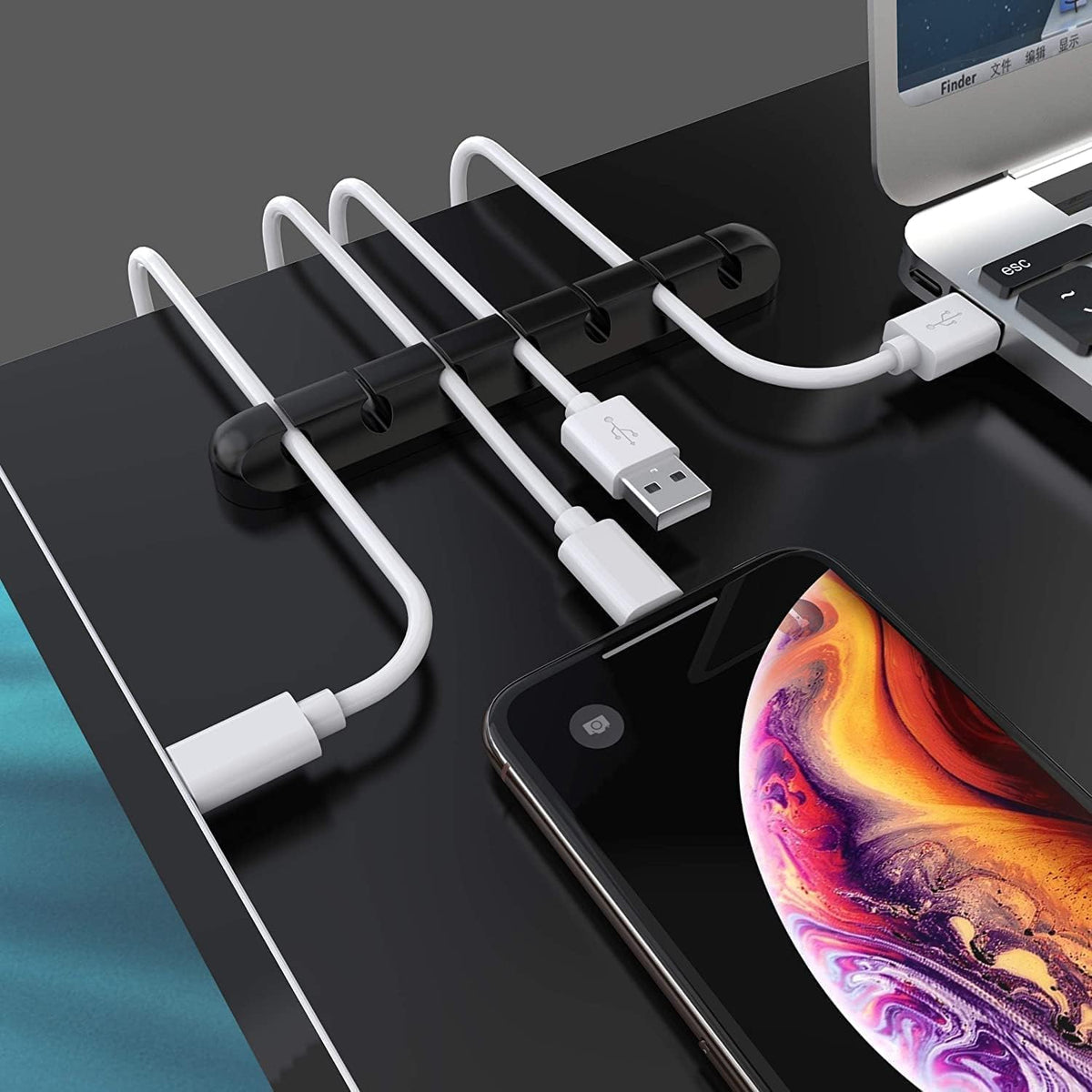 Cable Holder Clips, 2-Pack Cable Management DaddyClean