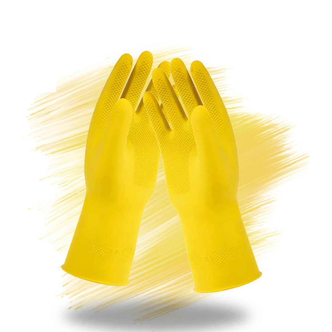 DaddyClean Rubber Heavy Duty Cleaning Hand gloves