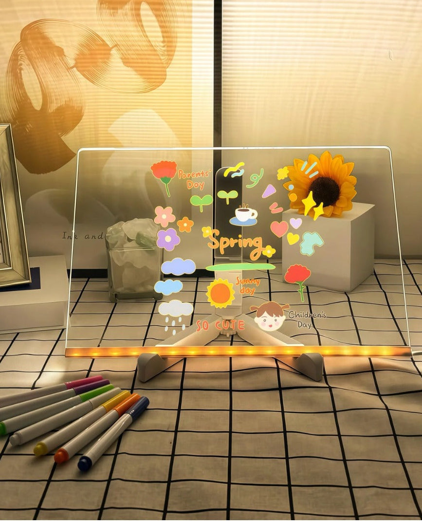 Daddyclean_acylic_led_board_for_gift