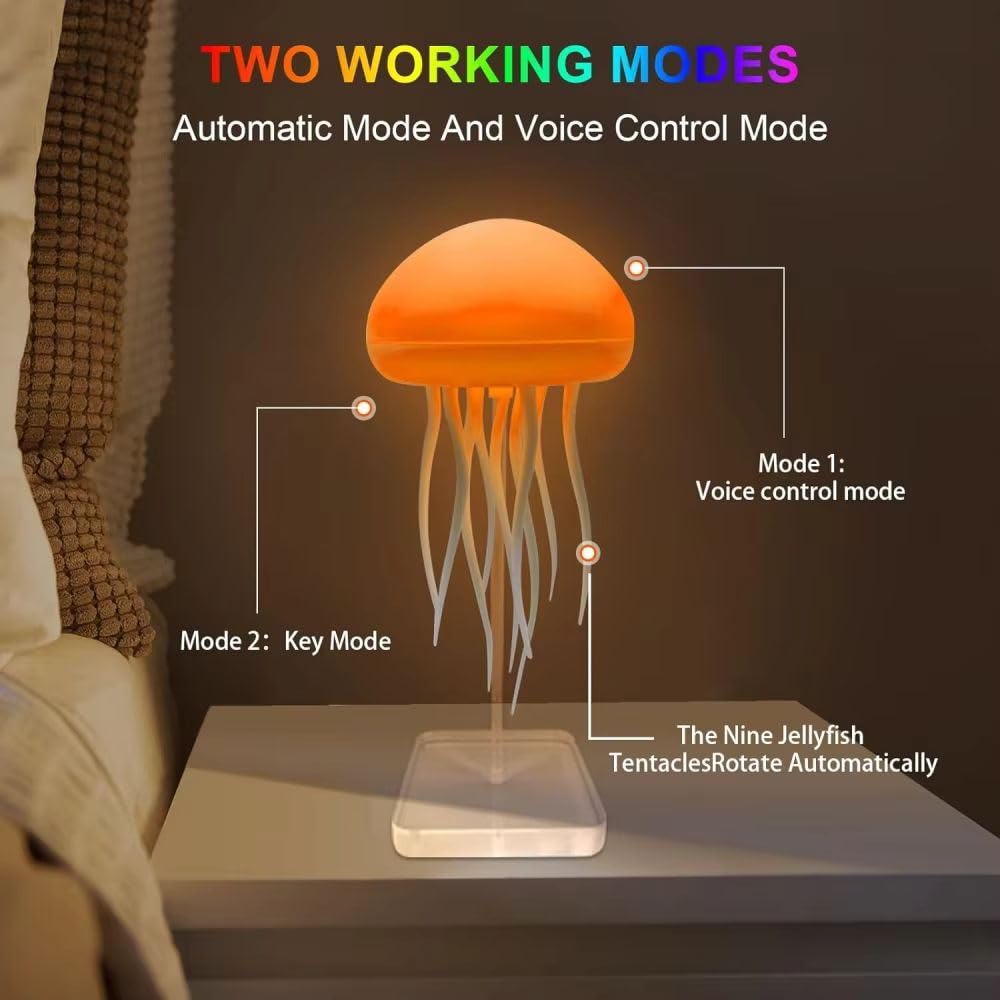 Jellyfish Night Light, DaddyClean