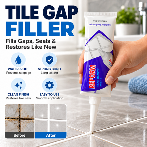 DaddyClean Waterproof Tile Gap Filler(Blocks Ants & Roaches)