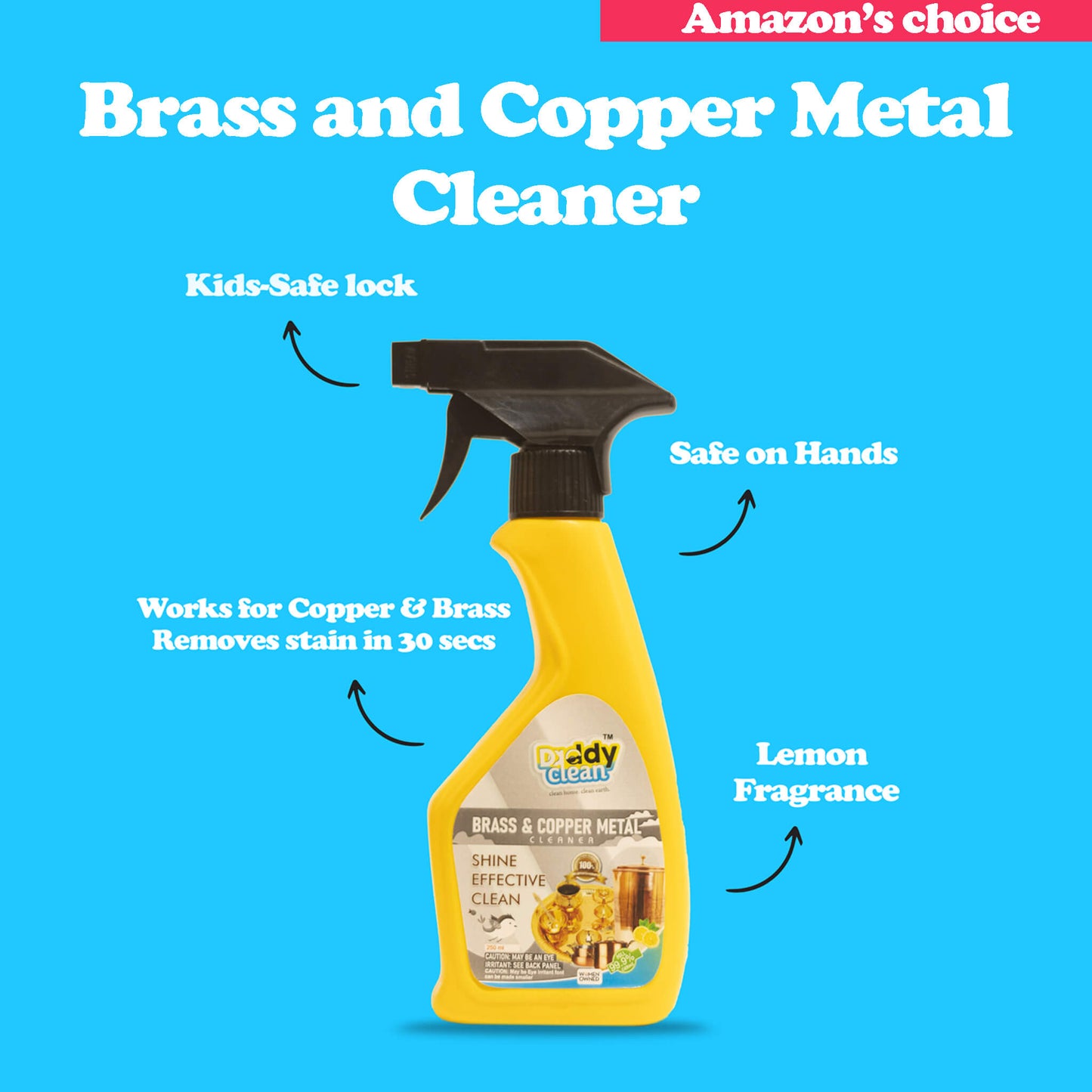 DaddyClean™ Brass Copper Metal Cleaner