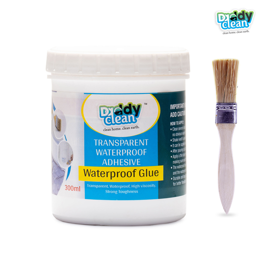 Daddyclean Transparent Waterproof Glue 300g with Free Brush